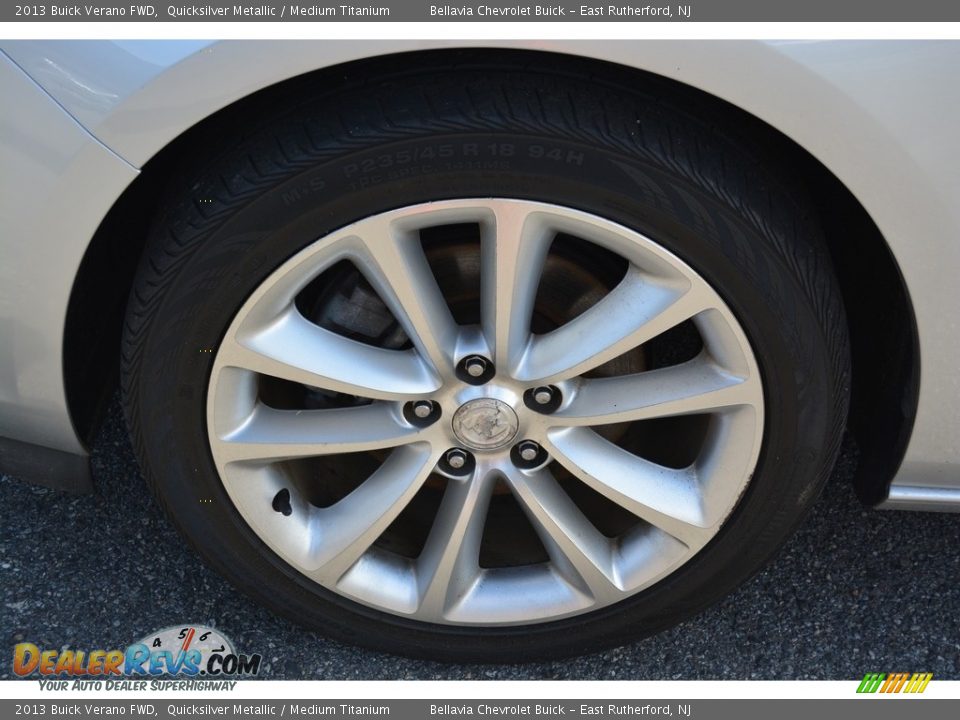 2013 Buick Verano FWD Quicksilver Metallic / Medium Titanium Photo #21