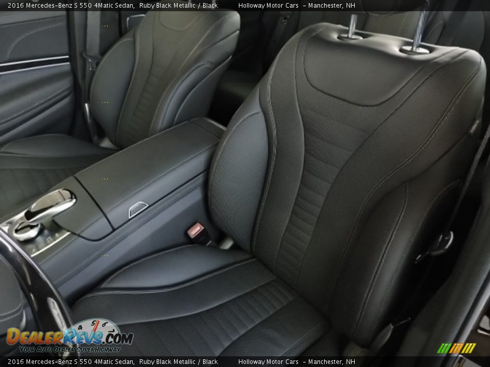 Front Seat of 2016 Mercedes-Benz S 550 4Matic Sedan Photo #12