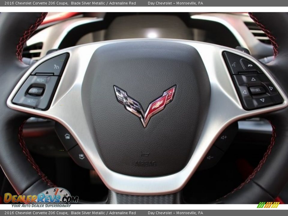 2016 Chevrolet Corvette Z06 Coupe Steering Wheel Photo #16