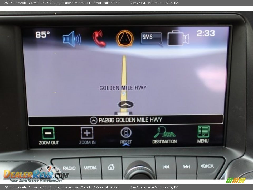 Controls of 2016 Chevrolet Corvette Z06 Coupe Photo #30