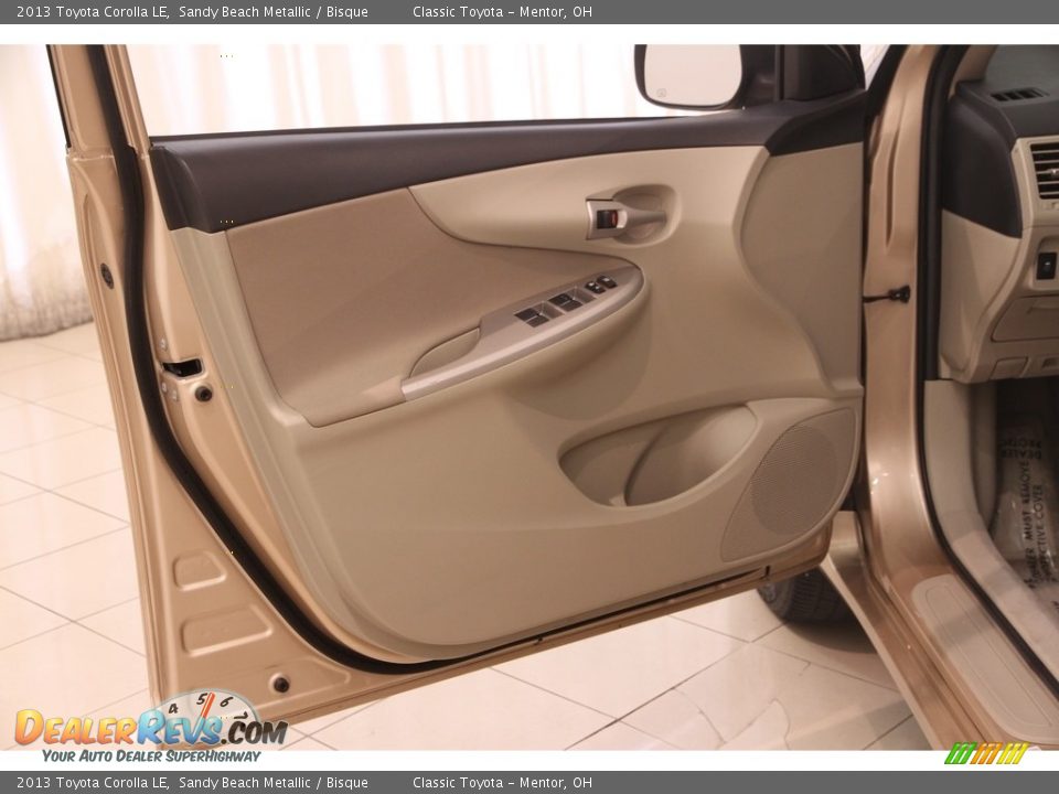 2013 Toyota Corolla LE Sandy Beach Metallic / Bisque Photo #4