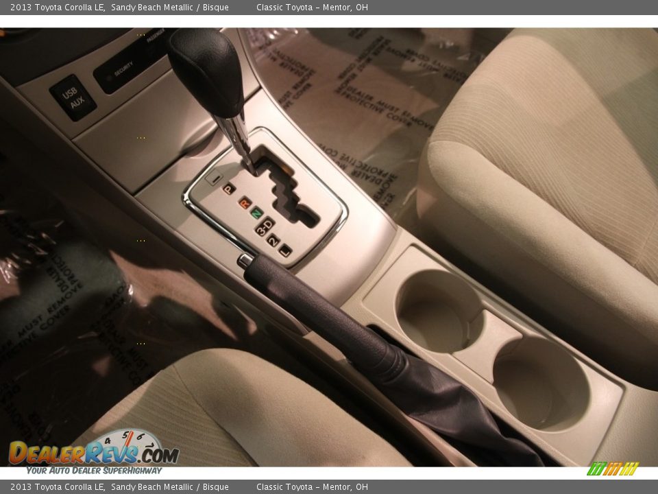 2013 Toyota Corolla LE Sandy Beach Metallic / Bisque Photo #11