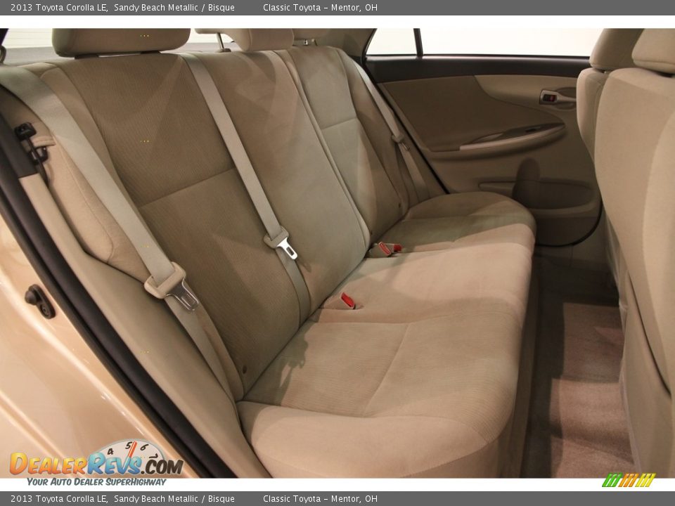 2013 Toyota Corolla LE Sandy Beach Metallic / Bisque Photo #13