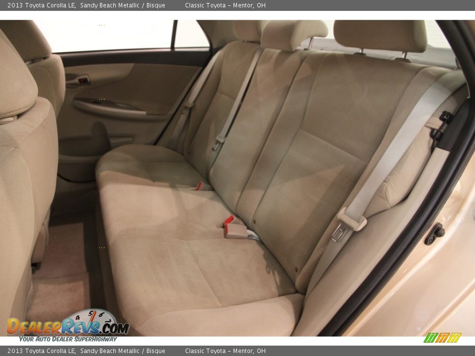 2013 Toyota Corolla LE Sandy Beach Metallic / Bisque Photo #14