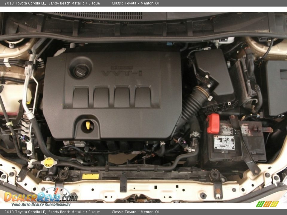 2013 Toyota Corolla LE Sandy Beach Metallic / Bisque Photo #16