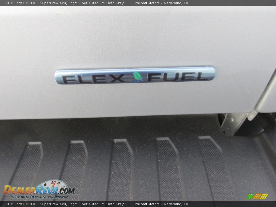 2016 Ford F150 XLT SuperCrew 4x4 Ingot Silver / Medium Earth Gray Photo #17
