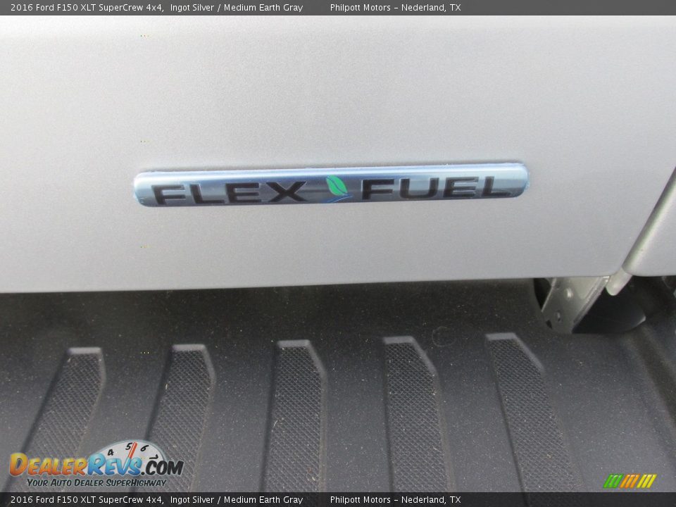 2016 Ford F150 XLT SuperCrew 4x4 Ingot Silver / Medium Earth Gray Photo #17