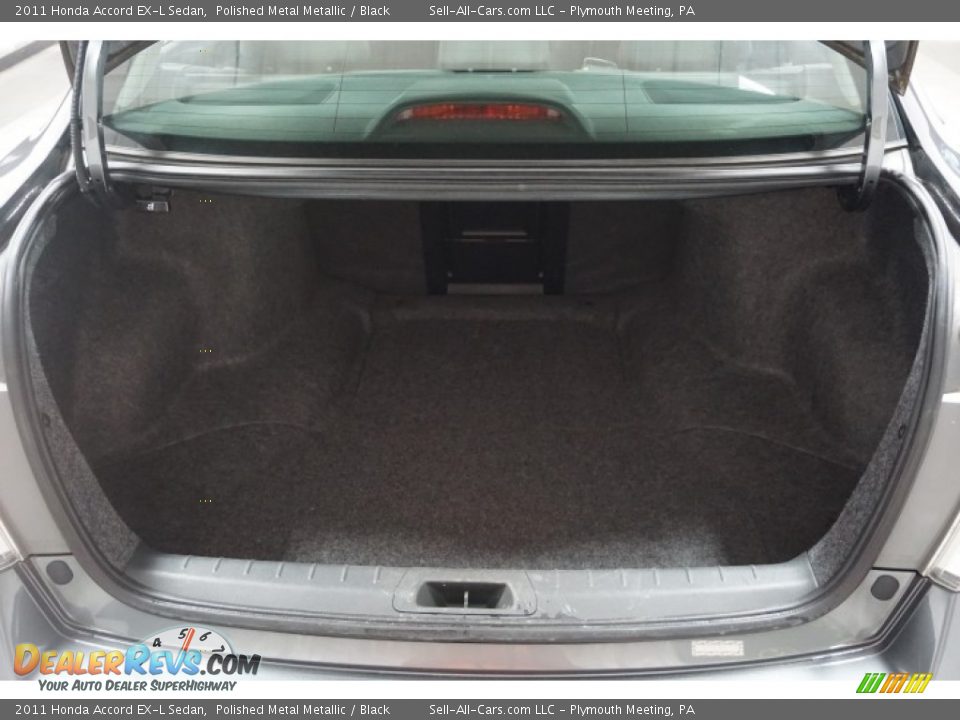 2011 Honda Accord EX-L Sedan Polished Metal Metallic / Black Photo #21