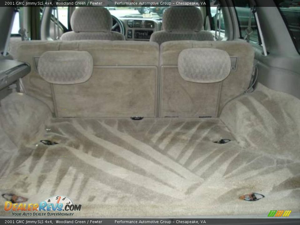 2001 GMC Jimmy SLS 4x4 Woodland Green / Pewter Photo #10