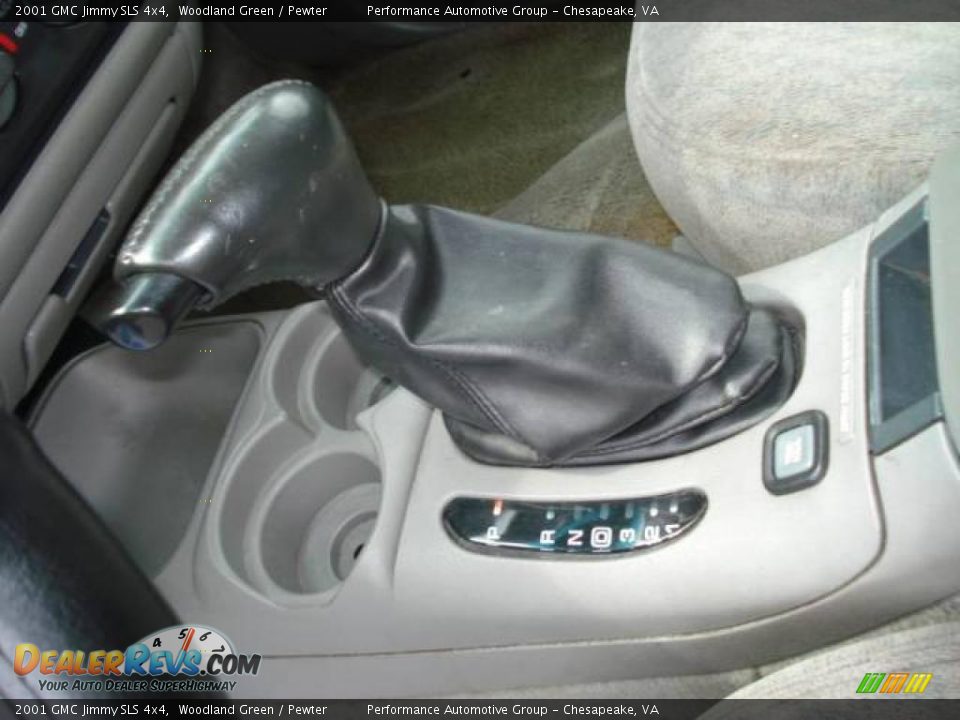 2001 GMC Jimmy SLS 4x4 Woodland Green / Pewter Photo #13