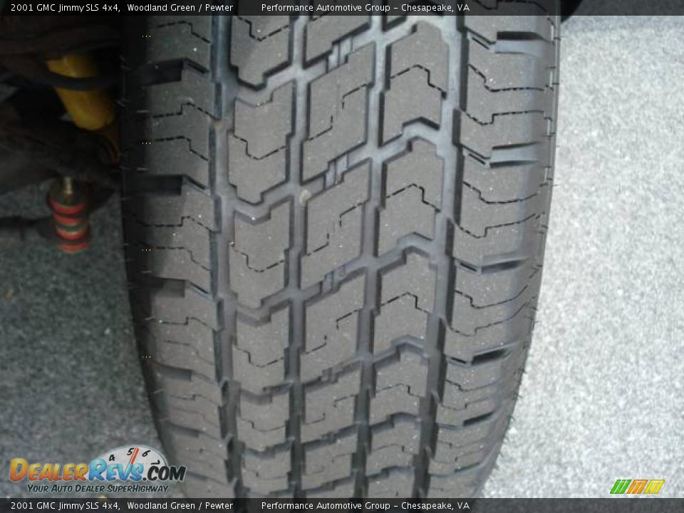 2001 GMC Jimmy SLS 4x4 Woodland Green / Pewter Photo #16