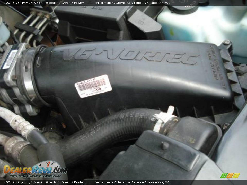 2001 GMC Jimmy SLS 4x4 Woodland Green / Pewter Photo #18