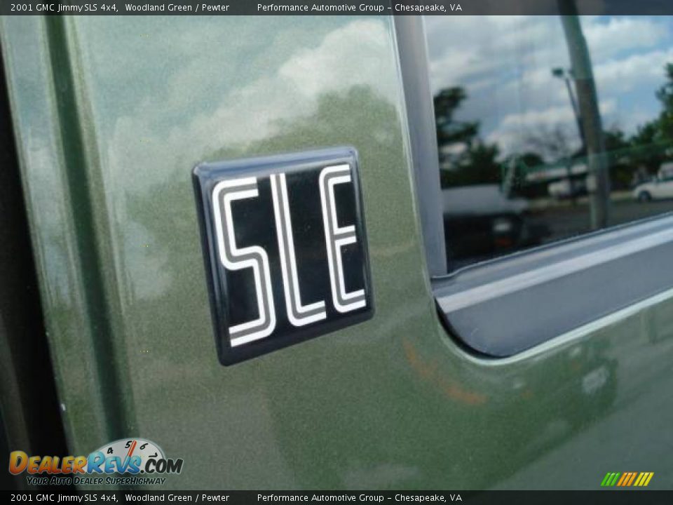2001 GMC Jimmy SLS 4x4 Woodland Green / Pewter Photo #19