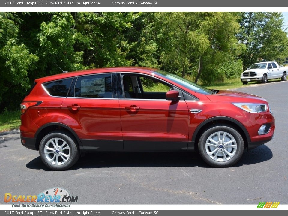 Ruby Red 2017 Ford Escape SE Photo #2