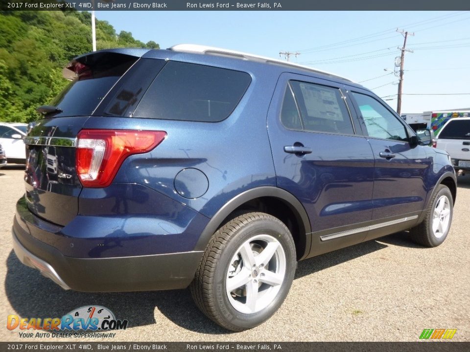 Blue Jeans 2017 Ford Explorer XLT 4WD Photo #2