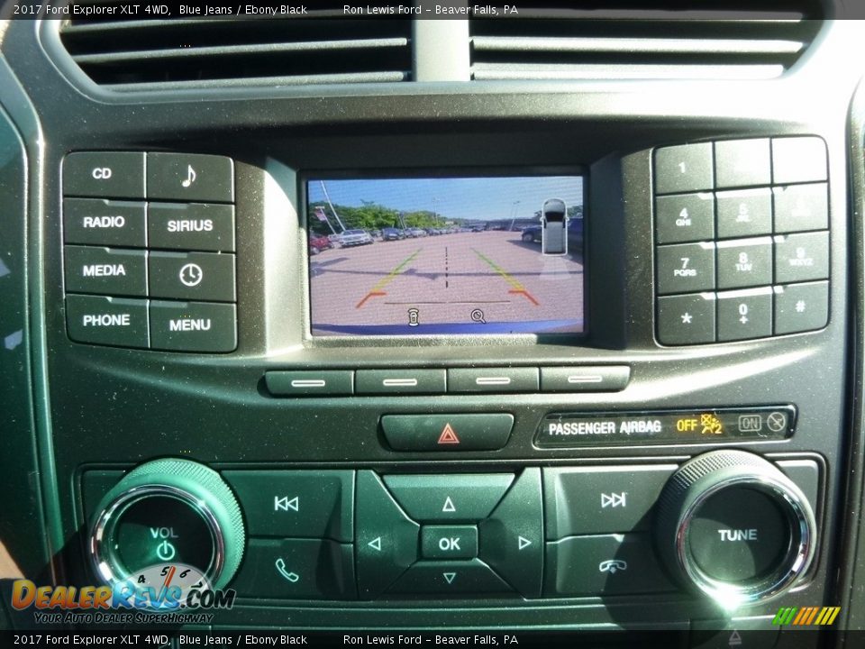 2017 Ford Explorer XLT 4WD Blue Jeans / Ebony Black Photo #18