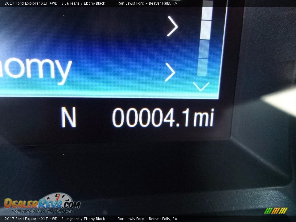 2017 Ford Explorer XLT 4WD Blue Jeans / Ebony Black Photo #20
