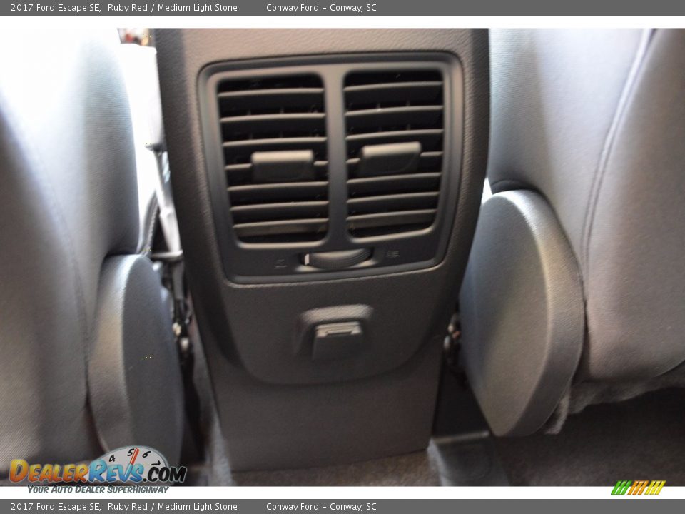 2017 Ford Escape SE Ruby Red / Medium Light Stone Photo #25