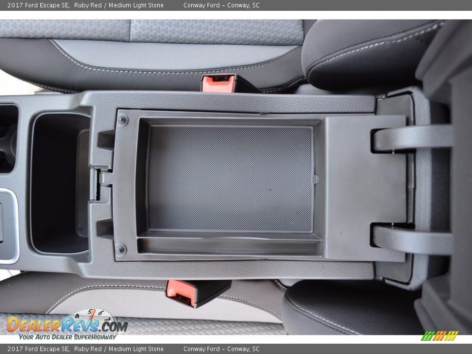 2017 Ford Escape SE Ruby Red / Medium Light Stone Photo #35