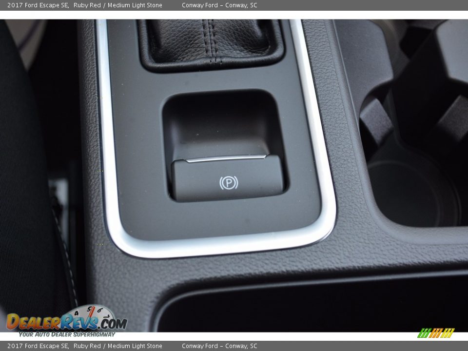 2017 Ford Escape SE Ruby Red / Medium Light Stone Photo #36