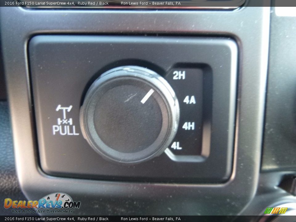 2016 Ford F150 Lariat SuperCrew 4x4 Ruby Red / Black Photo #16