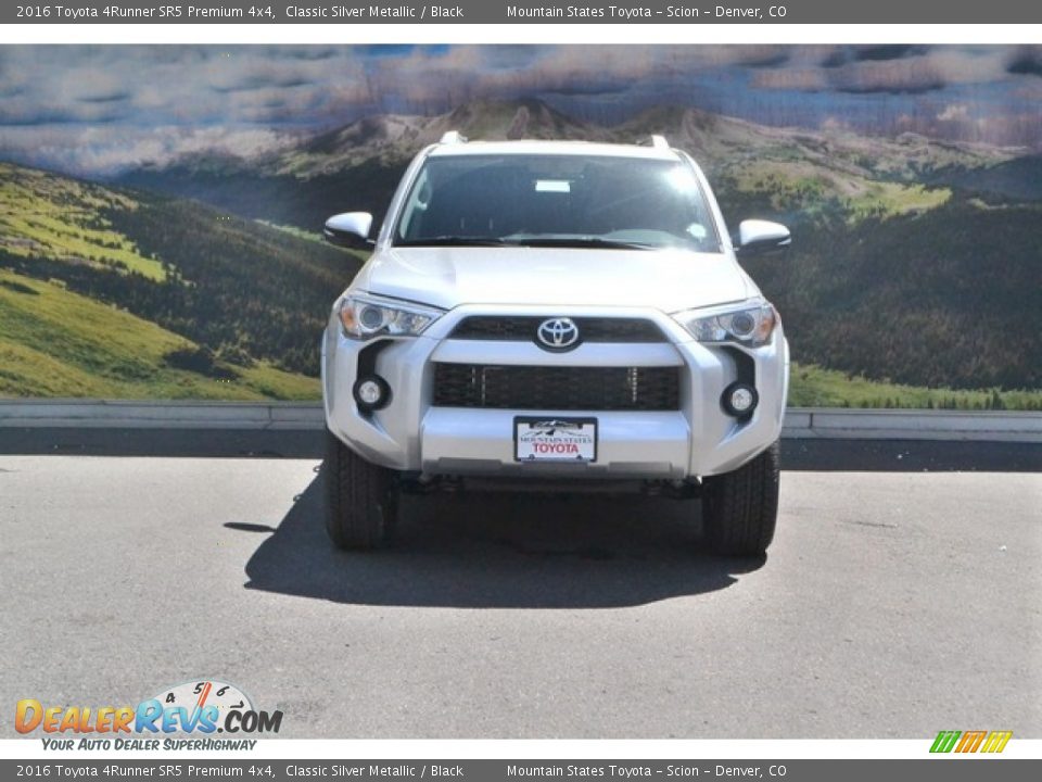 2016 Toyota 4Runner SR5 Premium 4x4 Classic Silver Metallic / Black Photo #2