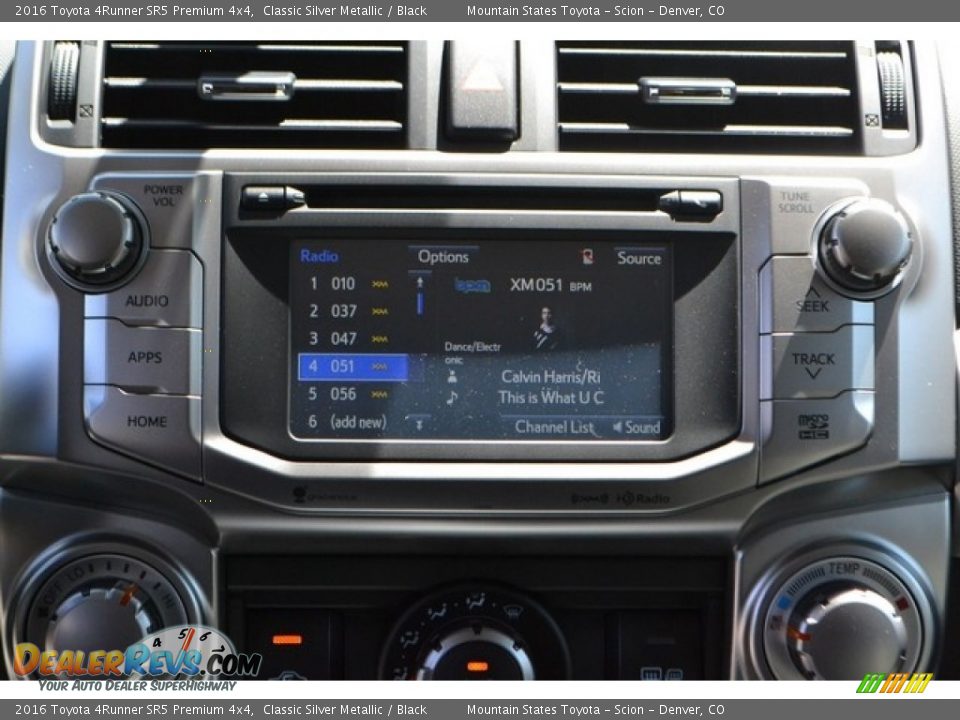 2016 Toyota 4Runner SR5 Premium 4x4 Classic Silver Metallic / Black Photo #6