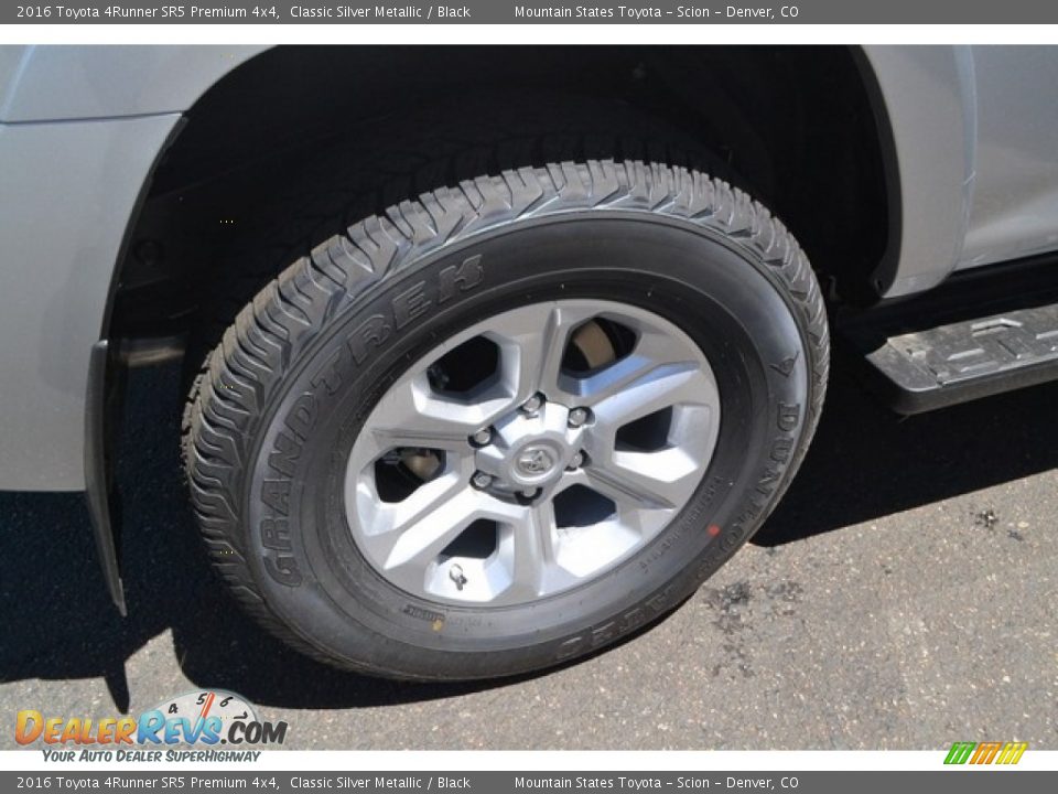 2016 Toyota 4Runner SR5 Premium 4x4 Classic Silver Metallic / Black Photo #9