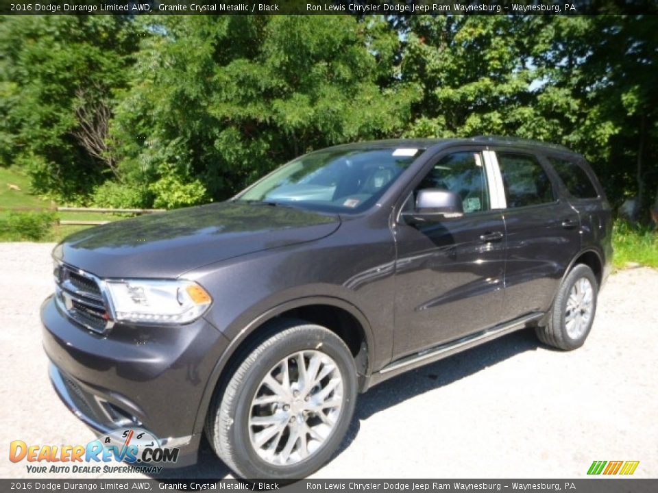Front 3/4 View of 2016 Dodge Durango Limited AWD Photo #1
