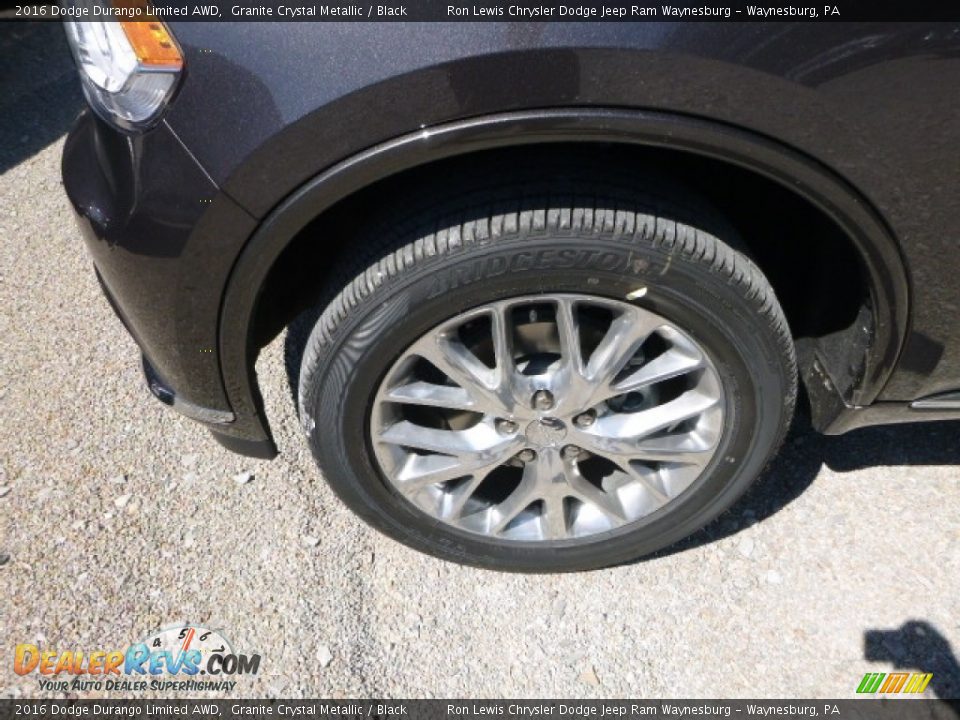 2016 Dodge Durango Limited AWD Granite Crystal Metallic / Black Photo #2