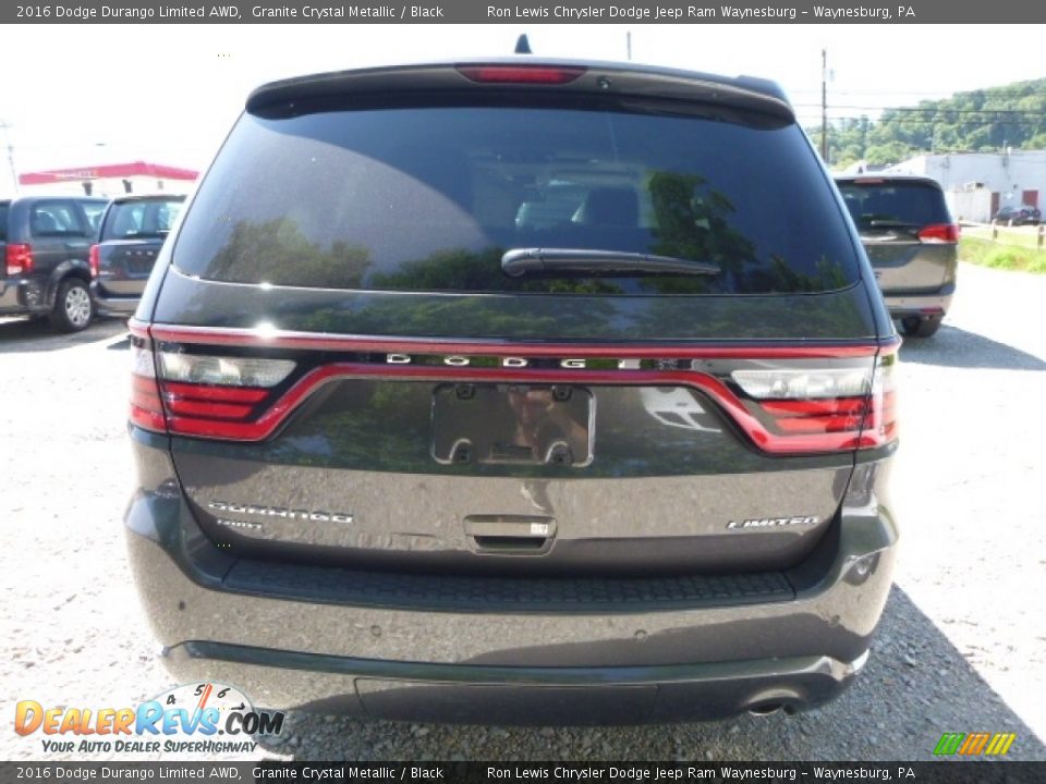 2016 Dodge Durango Limited AWD Granite Crystal Metallic / Black Photo #5