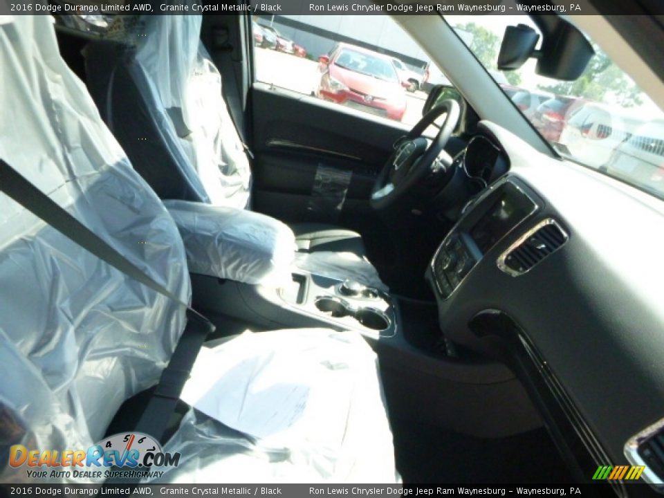 2016 Dodge Durango Limited AWD Granite Crystal Metallic / Black Photo #8