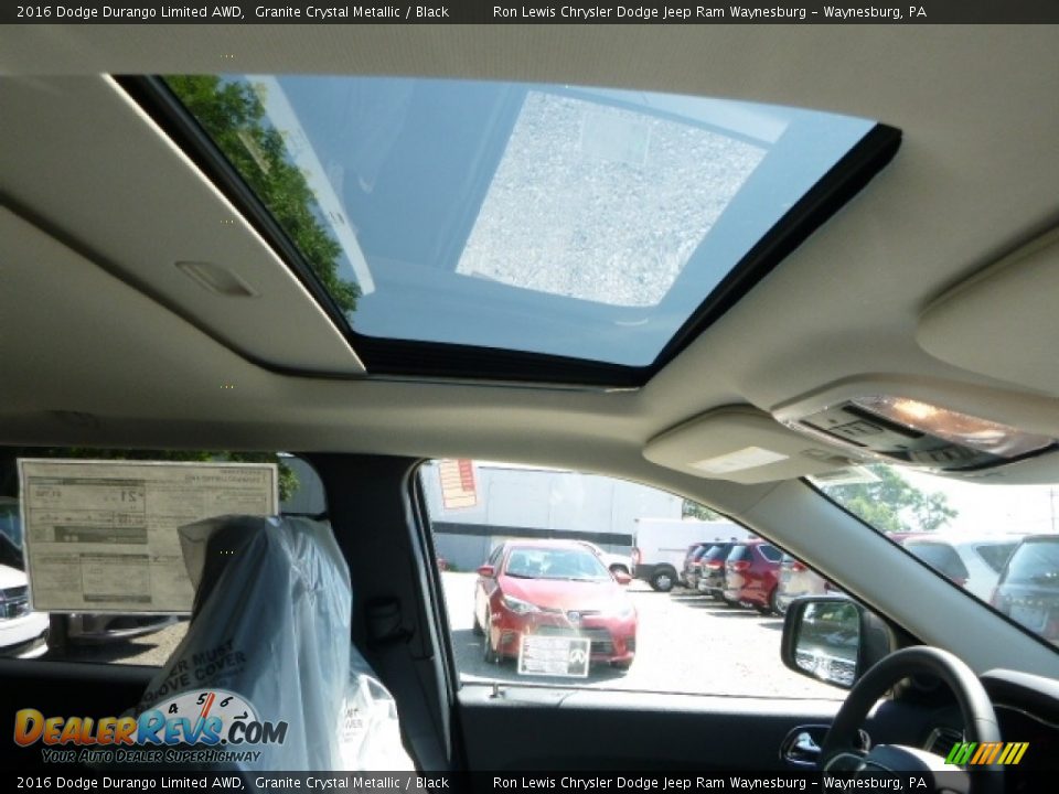 2016 Dodge Durango Limited AWD Granite Crystal Metallic / Black Photo #9