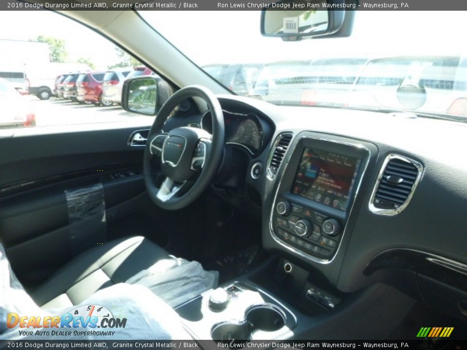 2016 Dodge Durango Limited AWD Granite Crystal Metallic / Black Photo #10