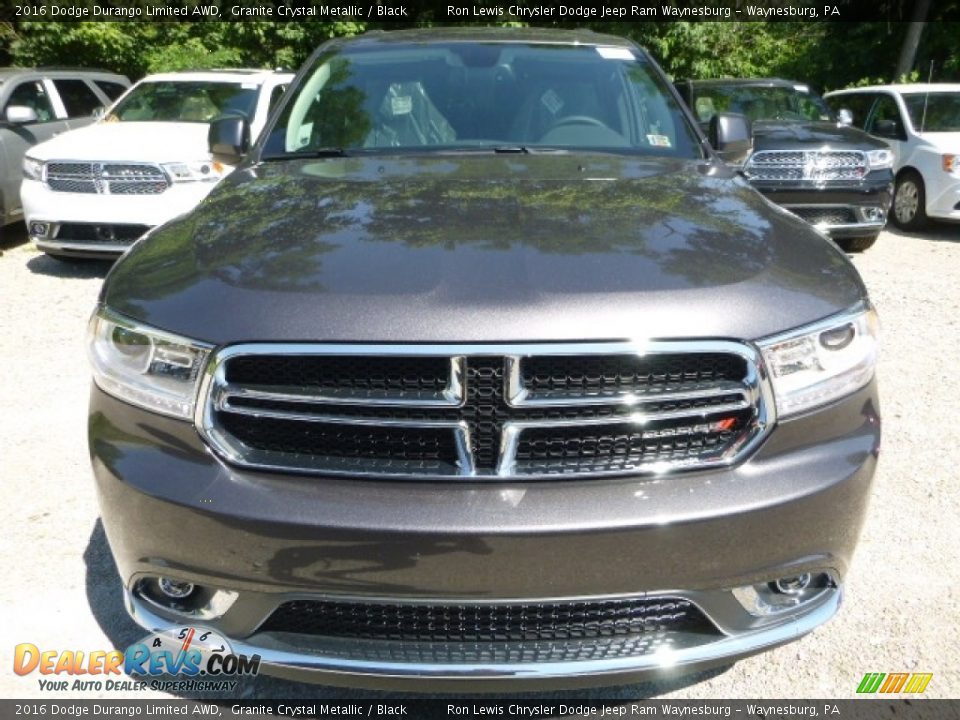 2016 Dodge Durango Limited AWD Granite Crystal Metallic / Black Photo #12