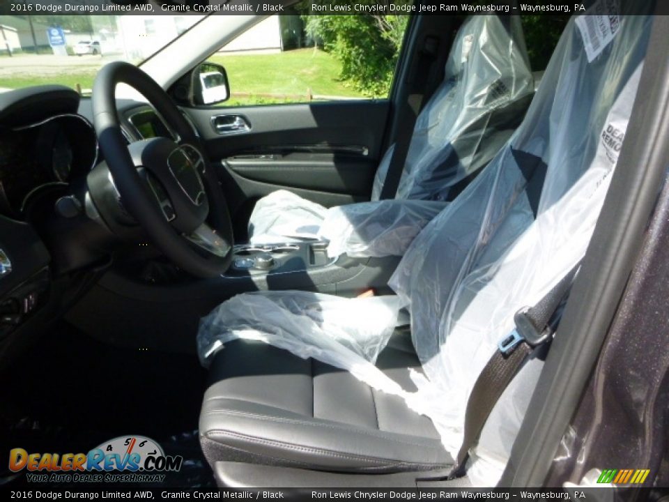 2016 Dodge Durango Limited AWD Granite Crystal Metallic / Black Photo #13
