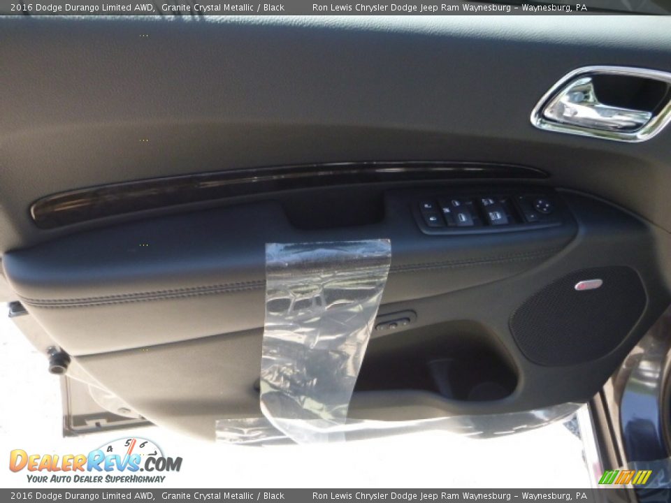 2016 Dodge Durango Limited AWD Granite Crystal Metallic / Black Photo #14