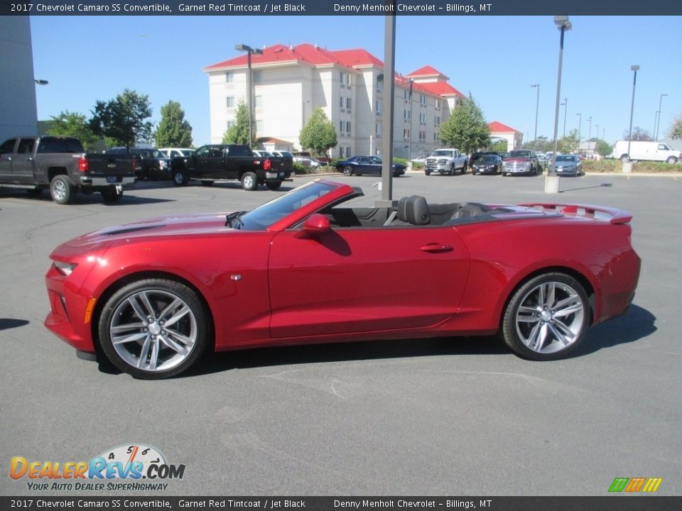 2017 Chevrolet Camaro SS Convertible Garnet Red Tintcoat / Jet Black Photo #2