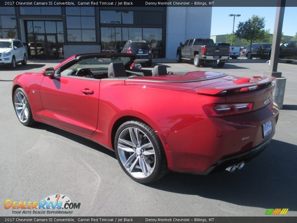 2017 Chevrolet Camaro SS Convertible Garnet Red Tintcoat / Jet Black Photo #3