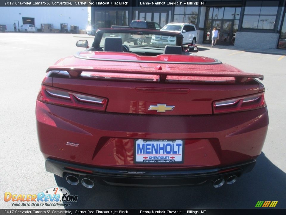 2017 Chevrolet Camaro SS Convertible Garnet Red Tintcoat / Jet Black Photo #4