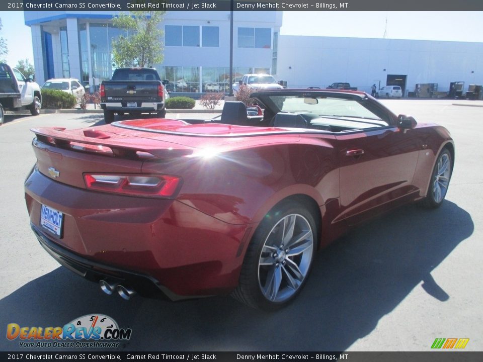 2017 Chevrolet Camaro SS Convertible Garnet Red Tintcoat / Jet Black Photo #5