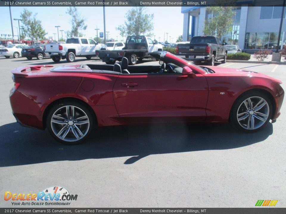 2017 Chevrolet Camaro SS Convertible Garnet Red Tintcoat / Jet Black Photo #6
