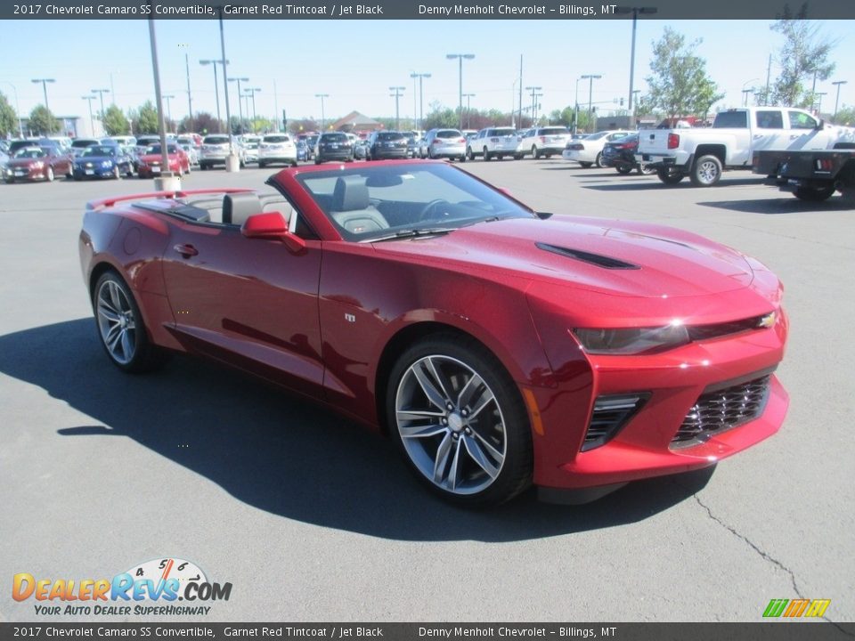 Front 3/4 View of 2017 Chevrolet Camaro SS Convertible Photo #7