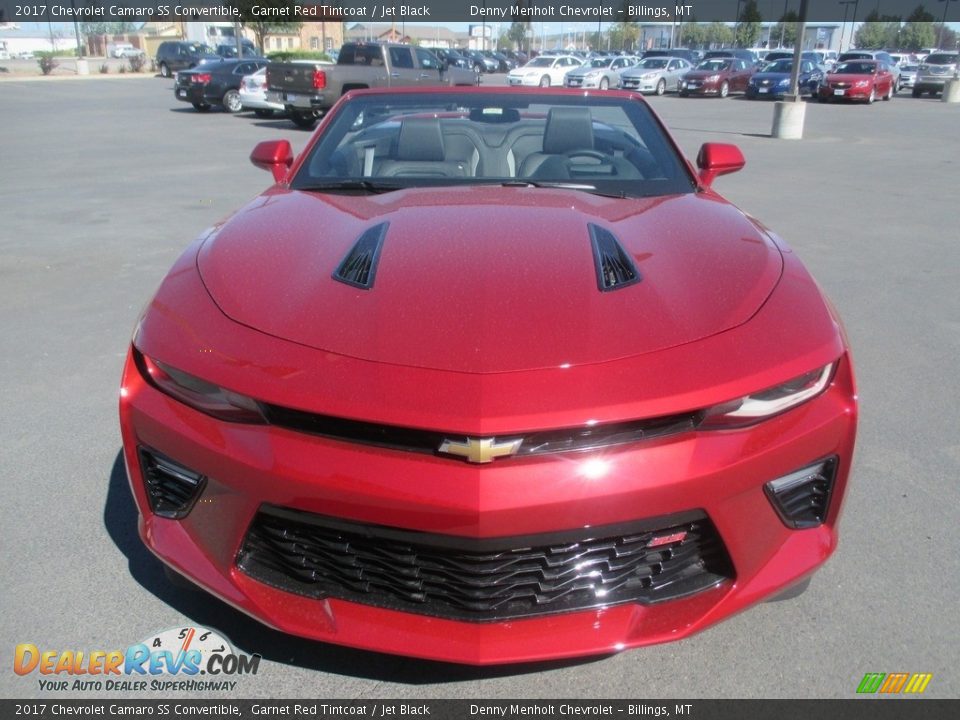 Garnet Red Tintcoat 2017 Chevrolet Camaro SS Convertible Photo #8