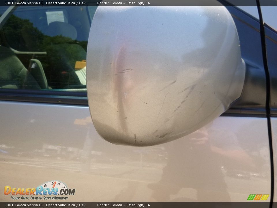 2001 Toyota Sienna LE Desert Sand Mica / Oak Photo #5