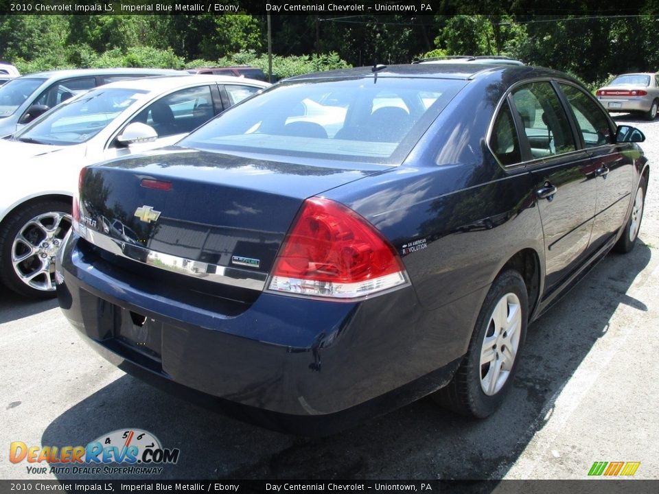 2010 Chevrolet Impala LS Imperial Blue Metallic / Ebony Photo #4