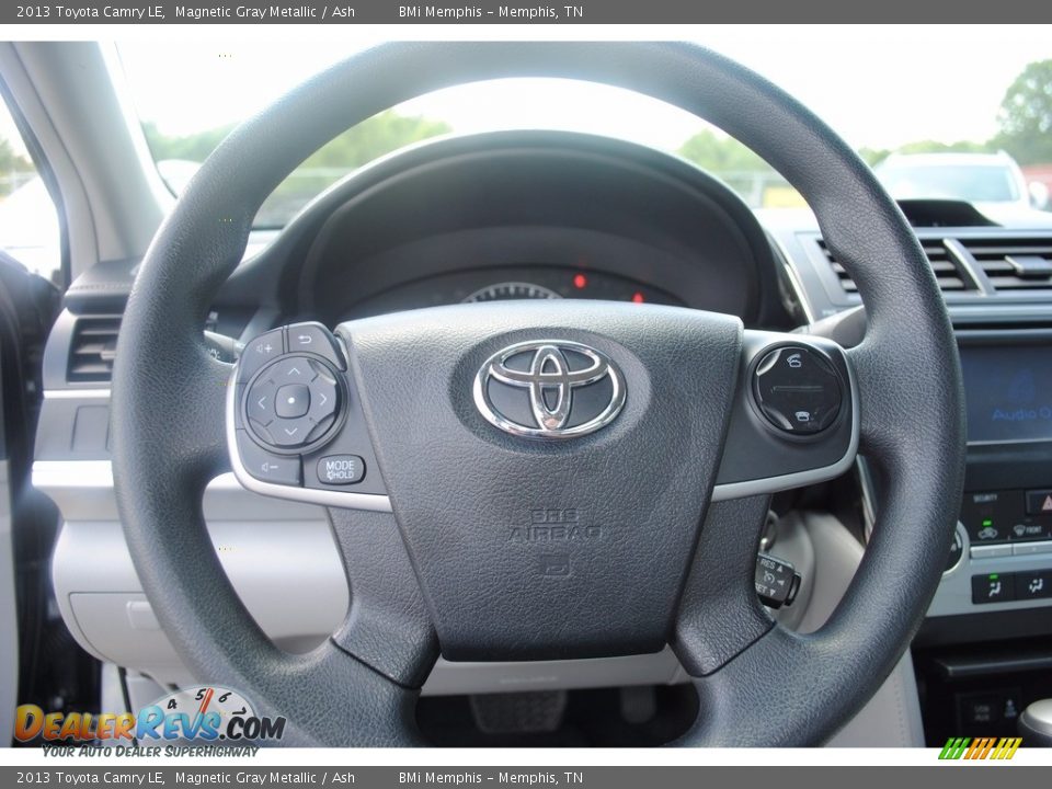2013 Toyota Camry LE Magnetic Gray Metallic / Ash Photo #13