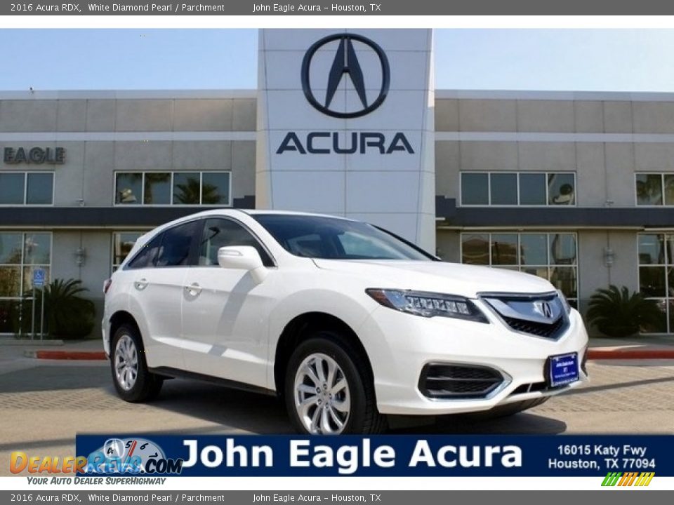 2016 Acura RDX White Diamond Pearl / Parchment Photo #1
