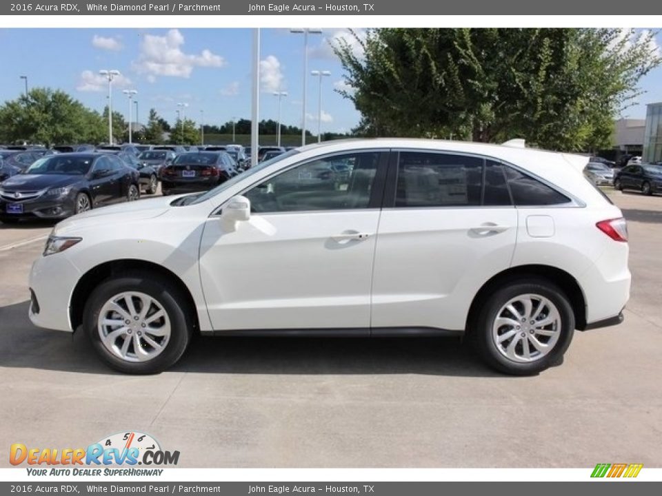 2016 Acura RDX White Diamond Pearl / Parchment Photo #4
