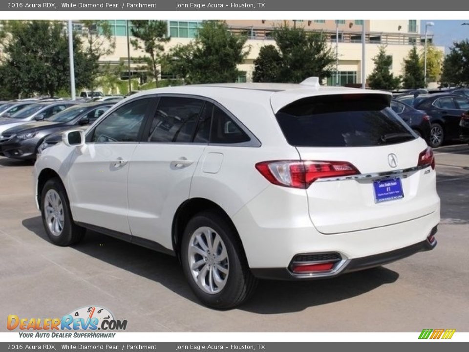 2016 Acura RDX White Diamond Pearl / Parchment Photo #5